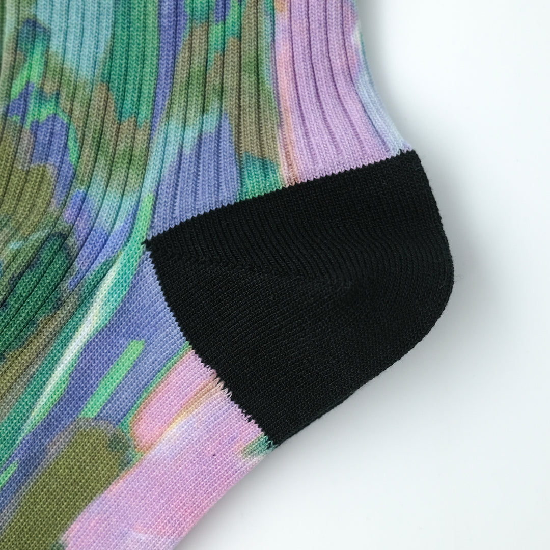 MARBLE PATTERN SOCKS PINK