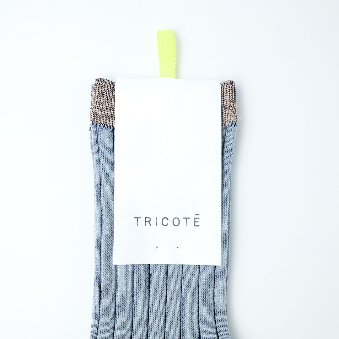 SEE-THROUGH RIB SOCKS / シースルーリブソックス PINKBEIGE