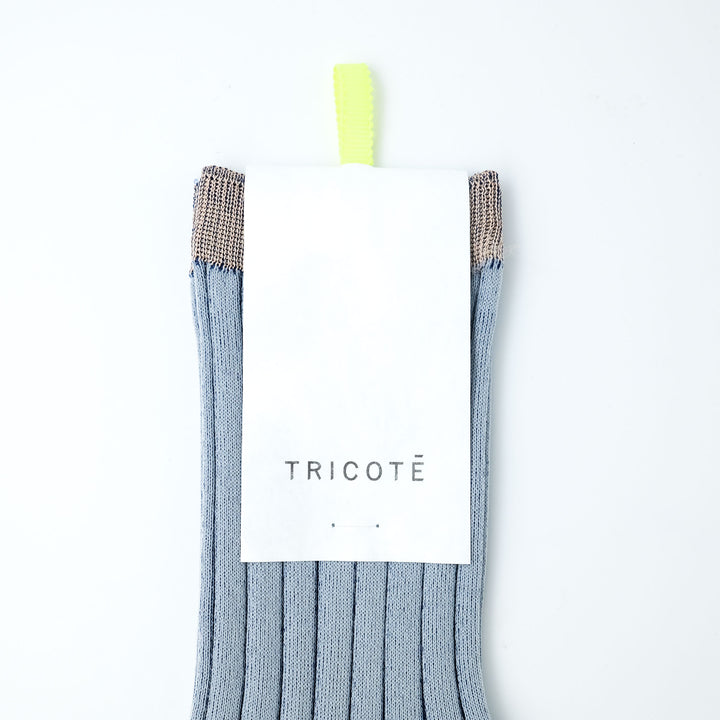 SEE-THROUGH RIB SOCKS / シースルーリブソックス PINKBEIGE