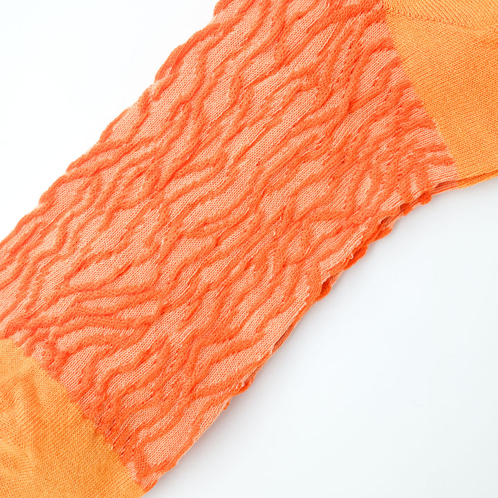 BUMPY GRAIN SOCKS / バンピーグレインソックス ORANGE