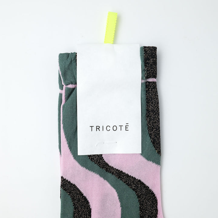 WAVE STRIPE SOCKS KHAKI
