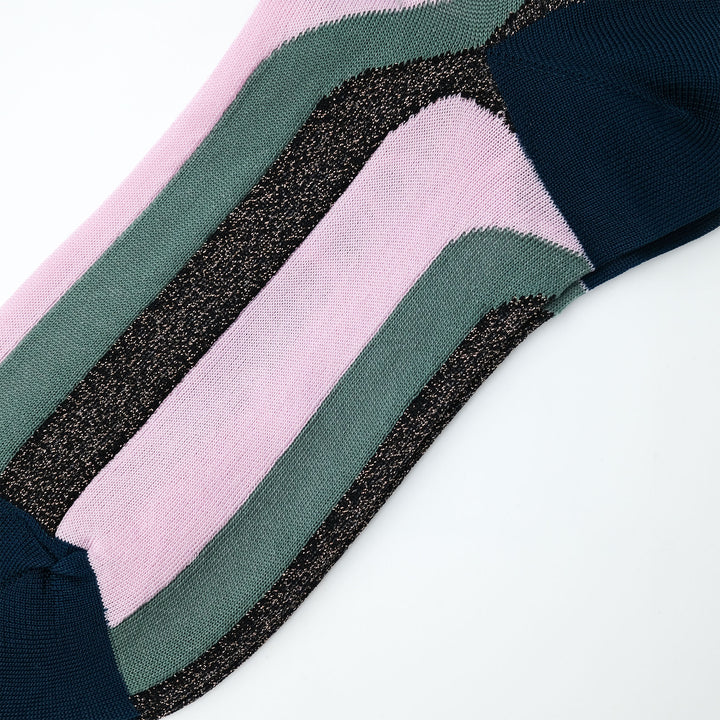 WAVE STRIPE SOCKS KHAKI