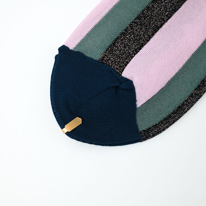 WAVE STRIPE SOCKS KHAKI