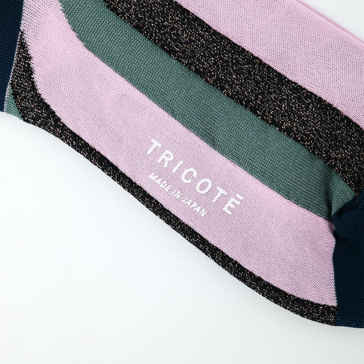 WAVE STRIPE SOCKS KHAKI
