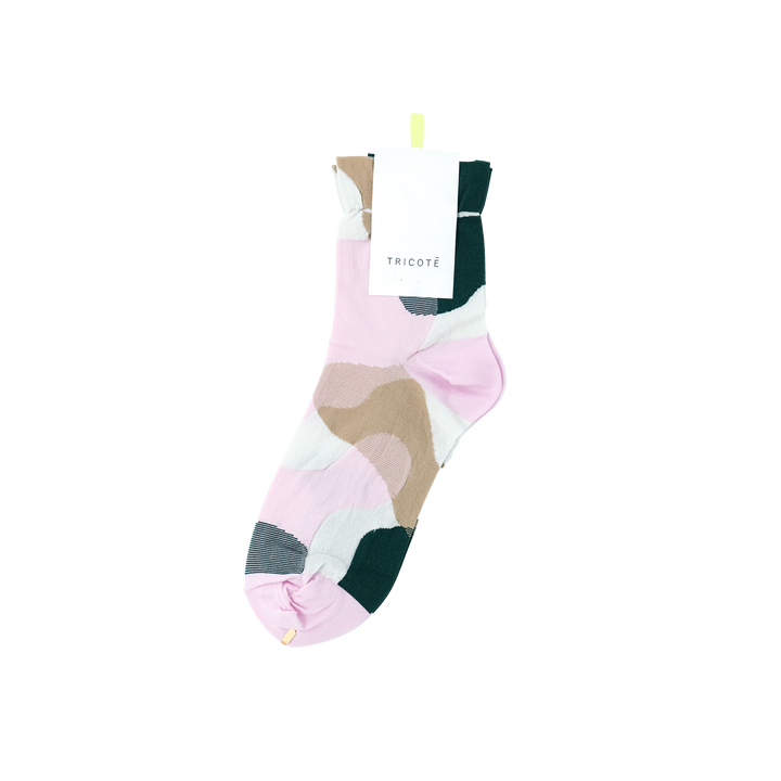LAYER LINE SOCKS PINK