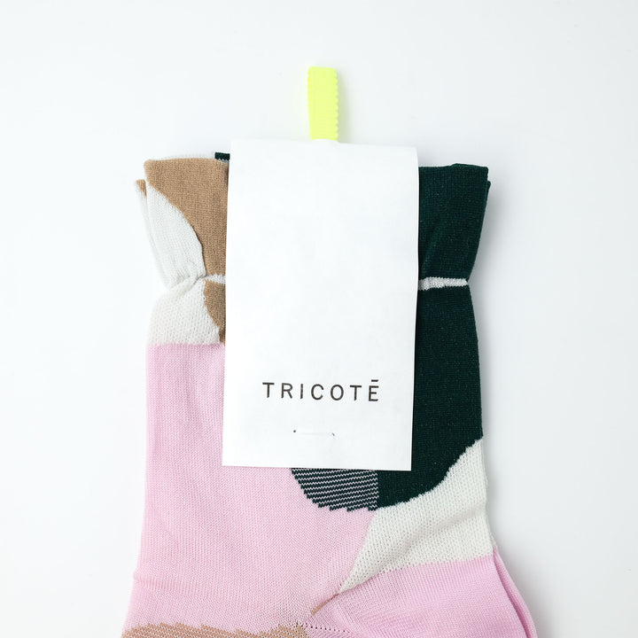 LAYER LINE SOCKS PINK
