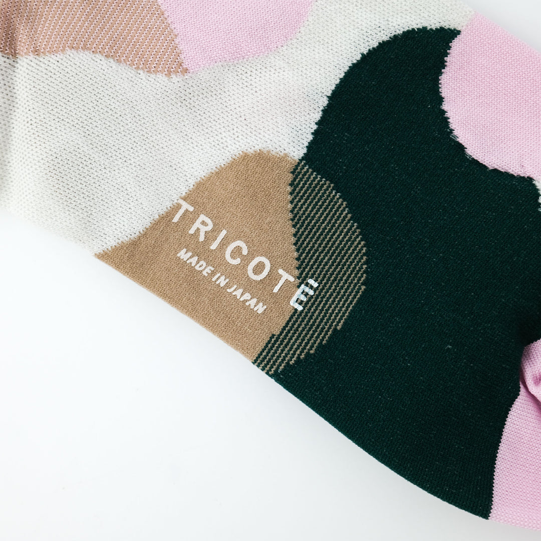 LAYER LINE SOCKS PINK