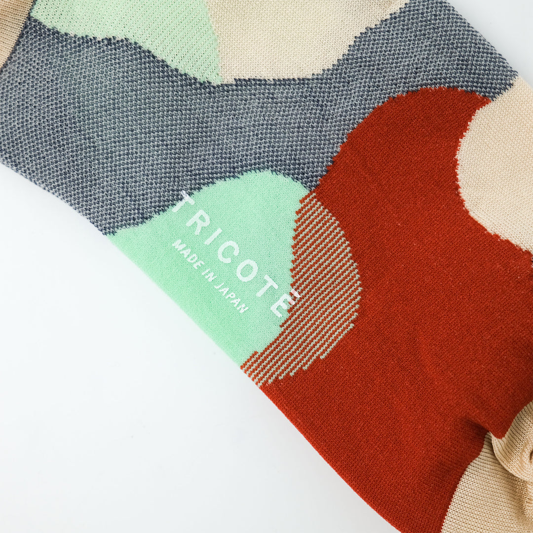 LAYER LINE SOCKS BEIGE