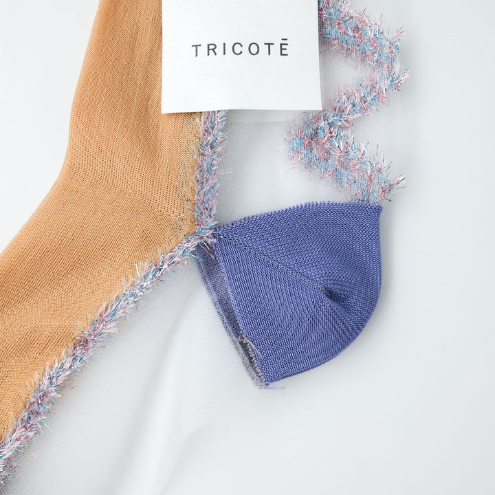 SEE THROUGH DIA LINE SOCKS BEIGE