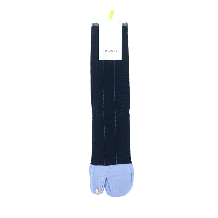 LACE PATTERN TABI SOCKS NAVY