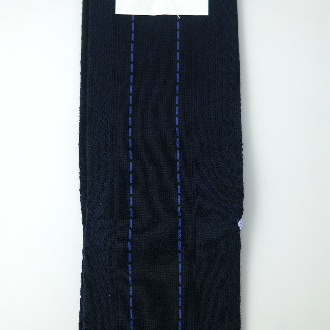 LACE PATTERN TABI SOCKS NAVY