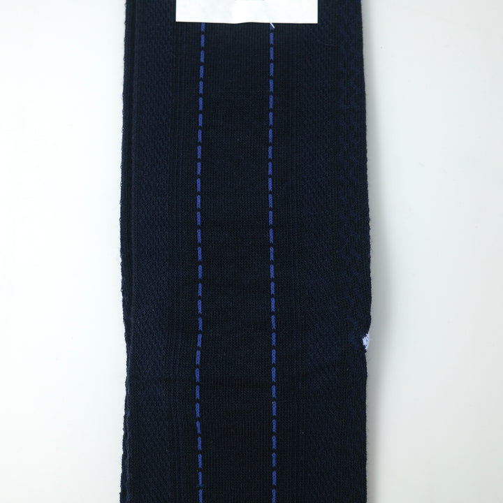LACE PATTERN TABI SOCKS NAVY