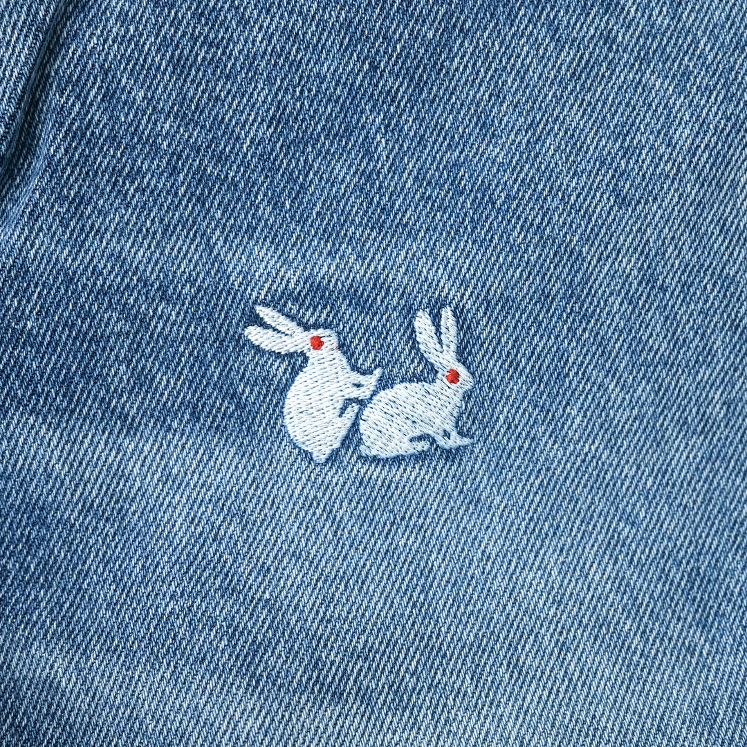 Bell-Bottom Bunny OFF BLUE