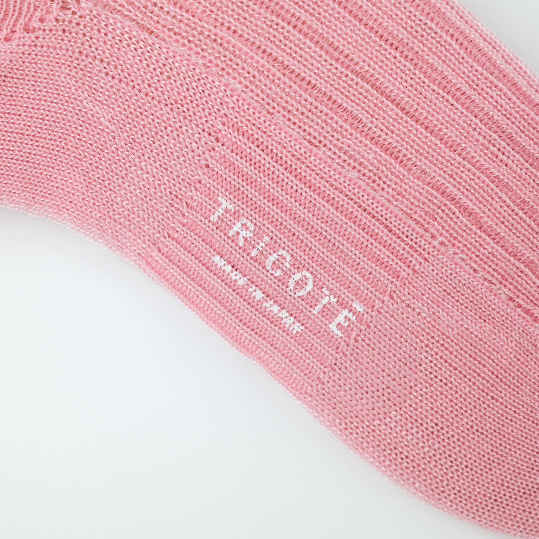 SHEER BORDER LOOSE SOCKS BEIGE
