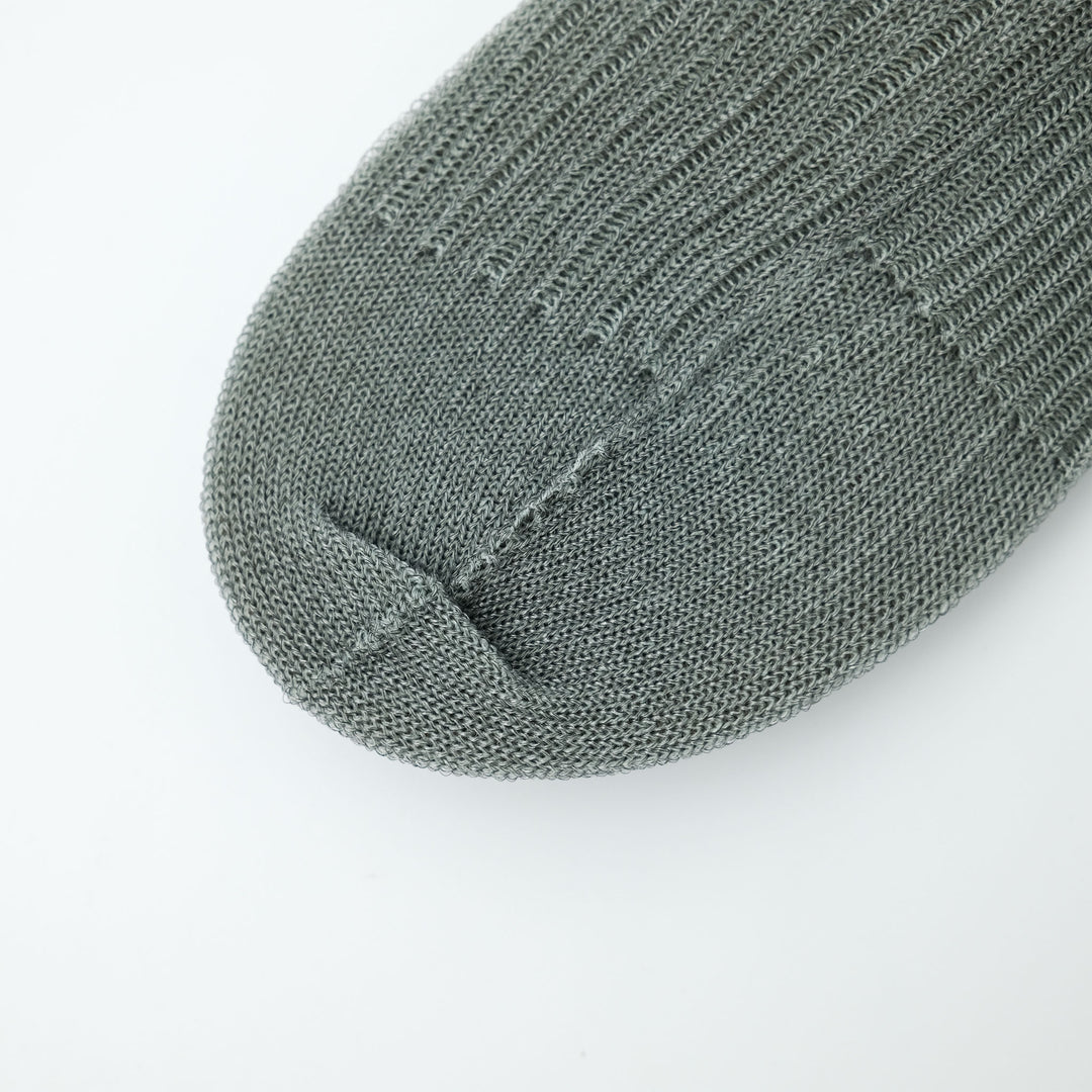 SHEER BORDER LOOSE SOCKS BLUE