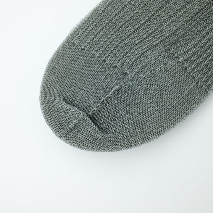 SHEER BORDER LOOSE SOCKS BLUE