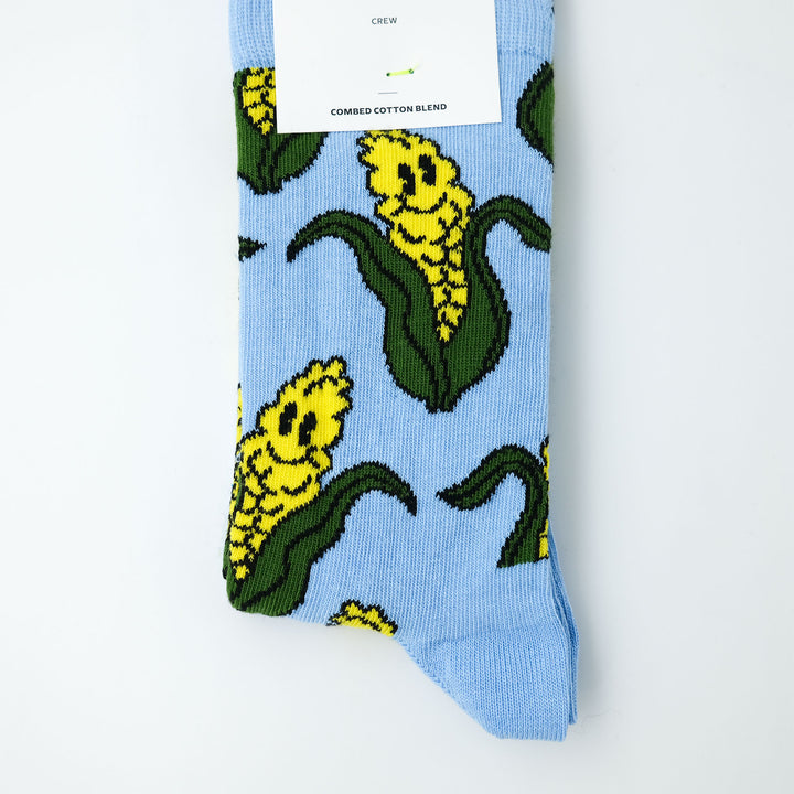 Corn Sock LIGHT BLUE