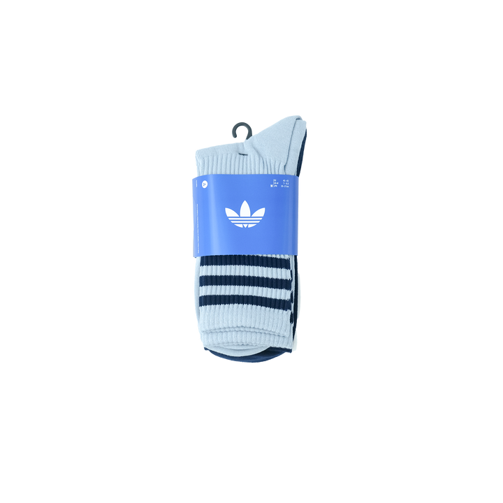 adidas Originals 3 STRIPES CREW SOCKS 3 PAIRS WONDER BLUE/ NIGHT INDIGO/ WHITE