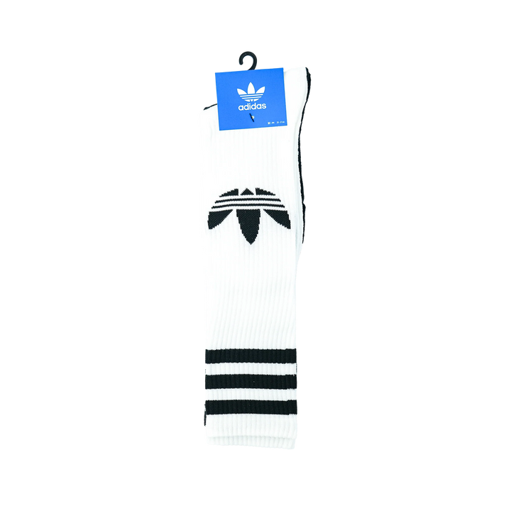 adidas Originals KNEE SOCK 2PACK WHITE/BLACK
