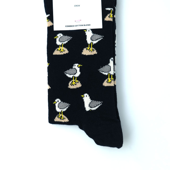 Seagulls 1 Sock NAVY