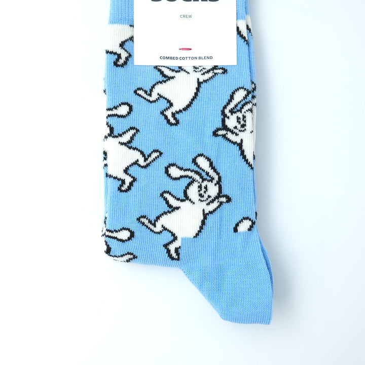 Bunny Sock LIGHT BLUE