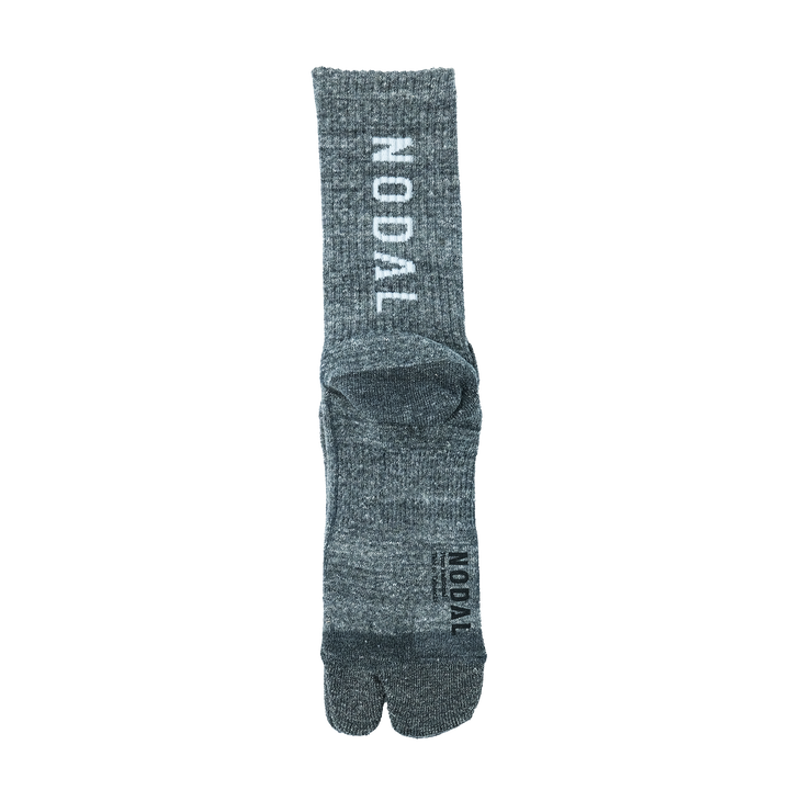 NODAL Logo Grip Socks CHARCOAL