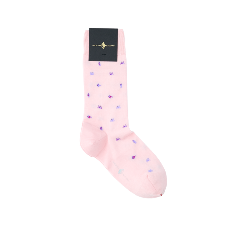 THE SEA コンテンポラリーコットン ショートソックス PINK