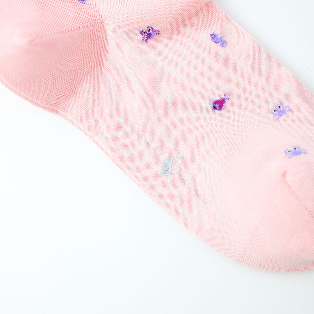 THE SEA コンテンポラリーコットン ショートソックス PINK