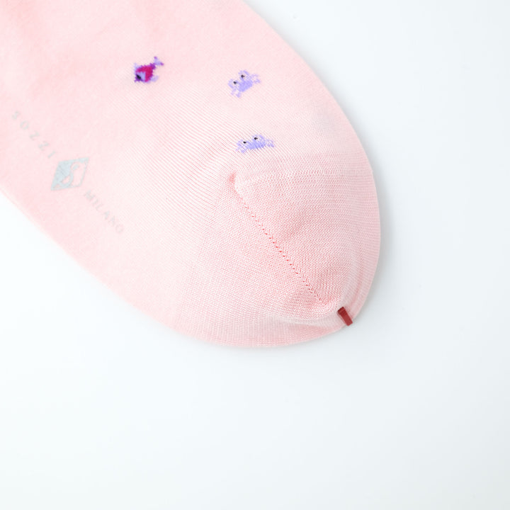 THE SEA コンテンポラリーコットン ショートソックス PINK