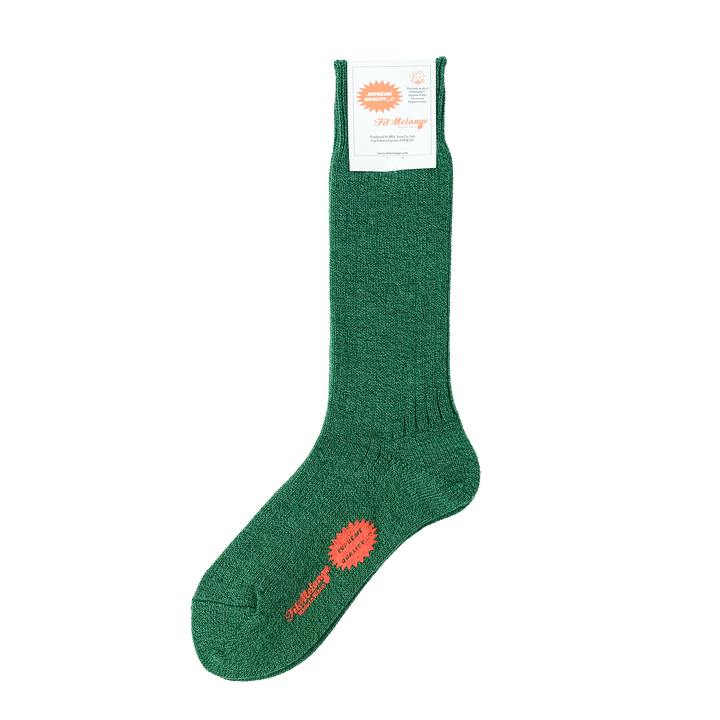 【WOMENS】CODY / コディ COTTON WOOL SOCKS VIRIDIAN