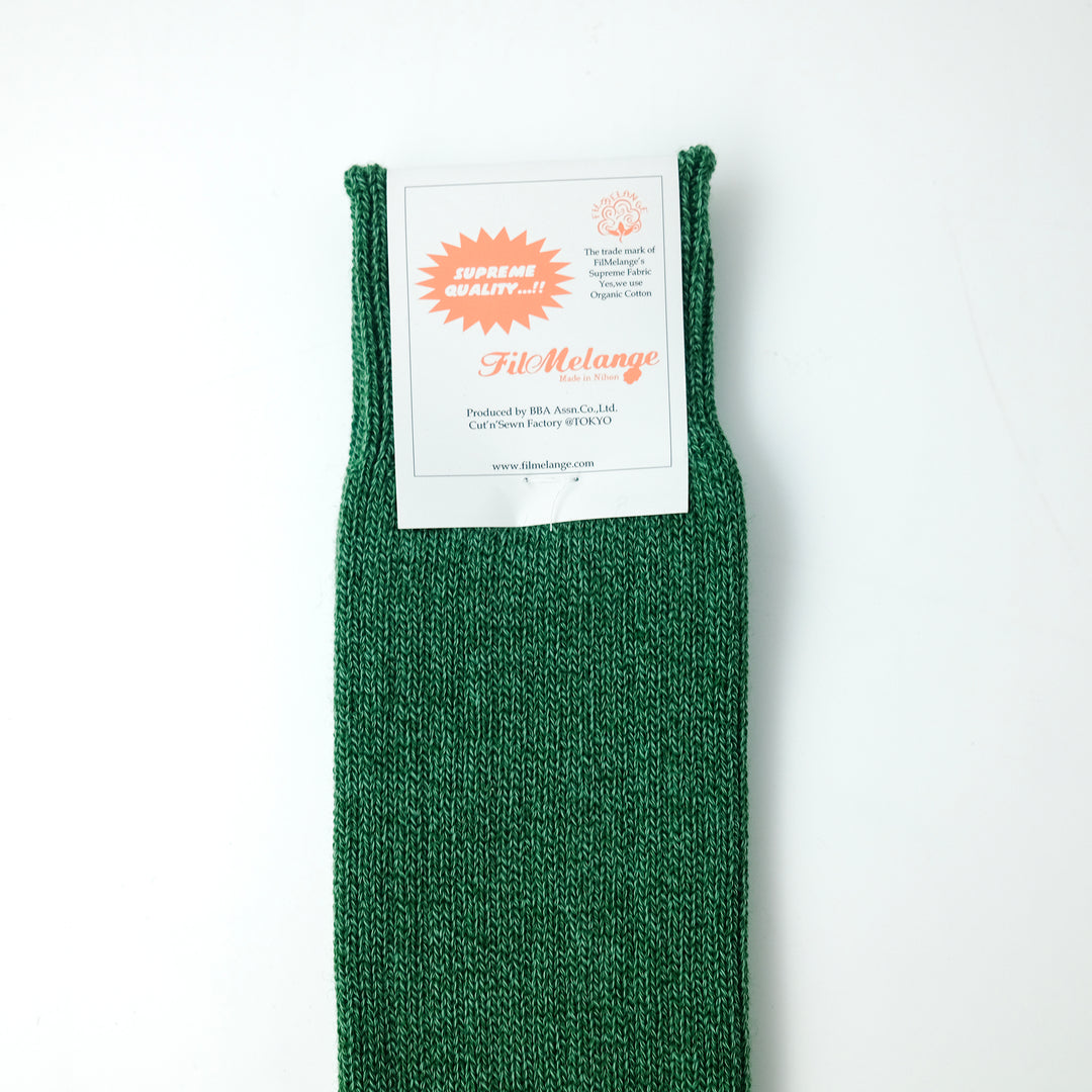 【WOMENS】CODY / コディ COTTON WOOL SOCKS VIRIDIAN