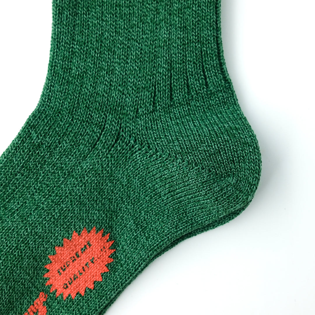 【WOMENS】CODY / コディ COTTON WOOL SOCKS VIRIDIAN