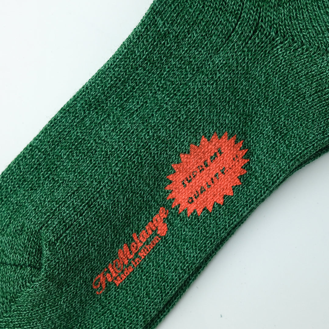 【WOMENS】CODY / コディ COTTON WOOL SOCKS VIRIDIAN
