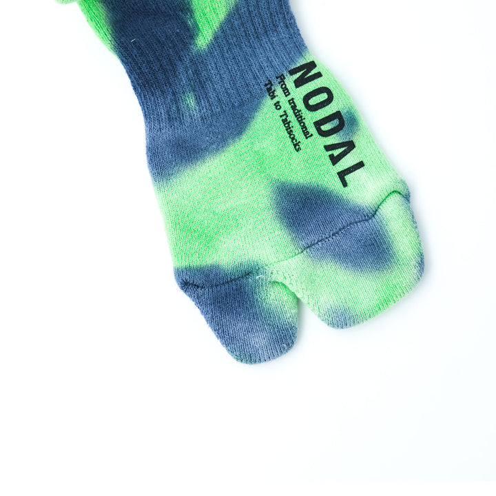 Tie Dye Socks NAVY×GREEN