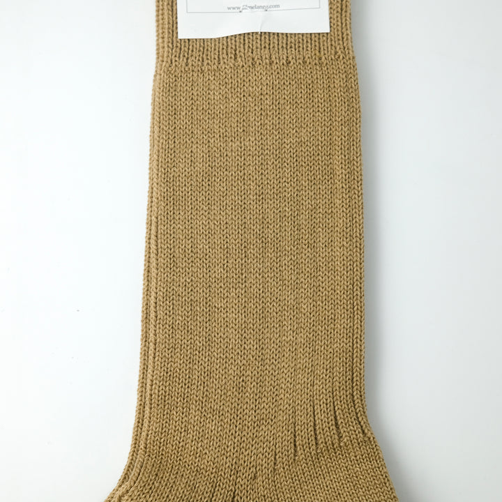 【WOMENS】CODY / コディ COTTON WOOL SOCKS CAMEL