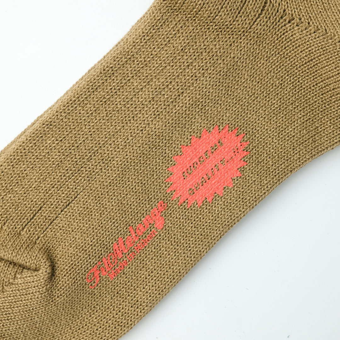 【WOMENS】CODY / コディ COTTON WOOL SOCKS CAMEL