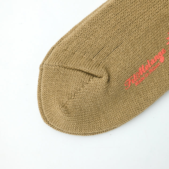 【WOMENS】CODY / コディ COTTON WOOL SOCKS CAMEL
