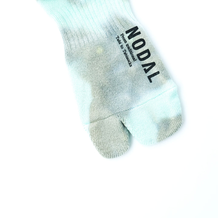 Tie Dye Socks SODA×KHAKI GRAY