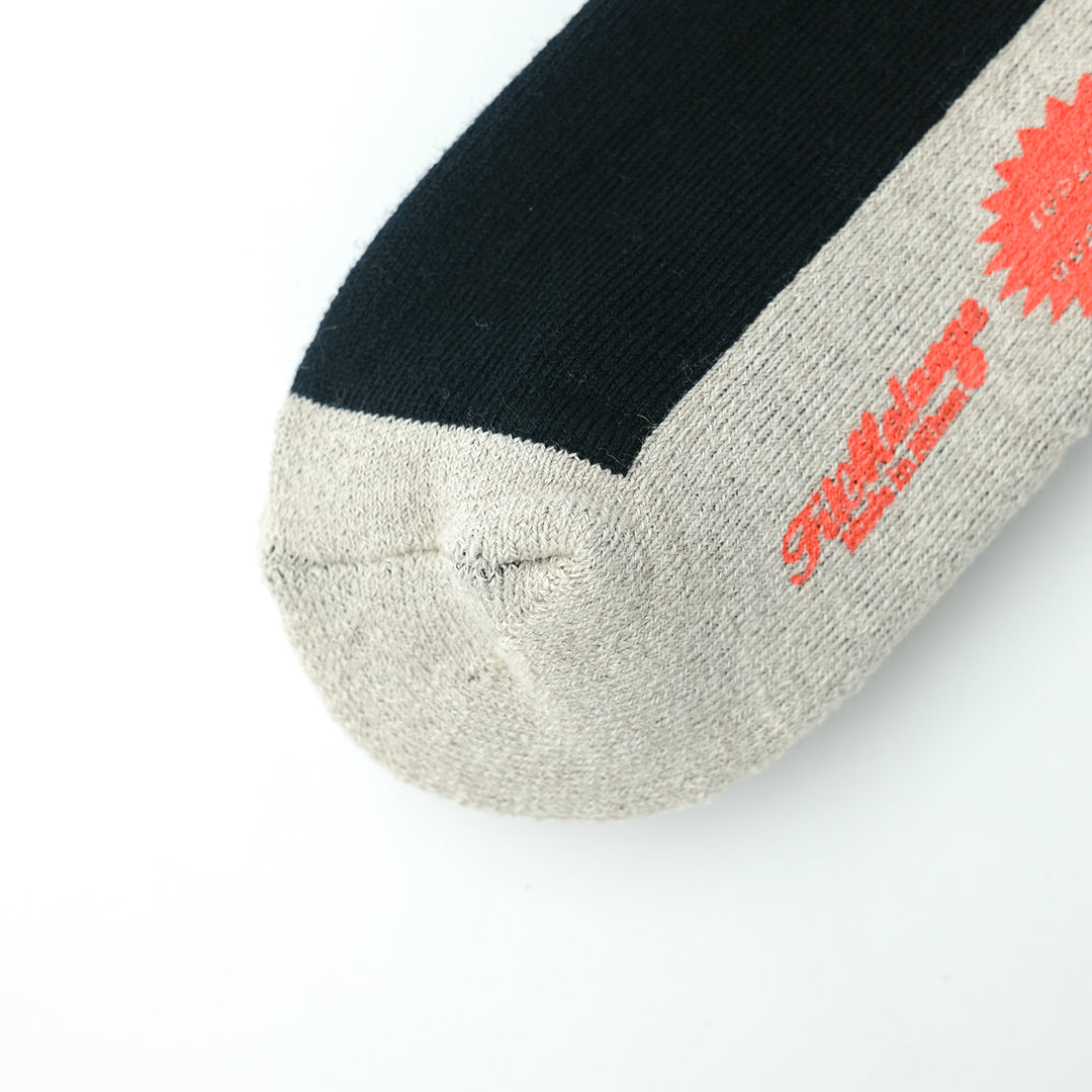 【WOMENS】RICHARD / リチャード COTTON WOOL SOCKS D.NAVY/KHAKI/ECRU