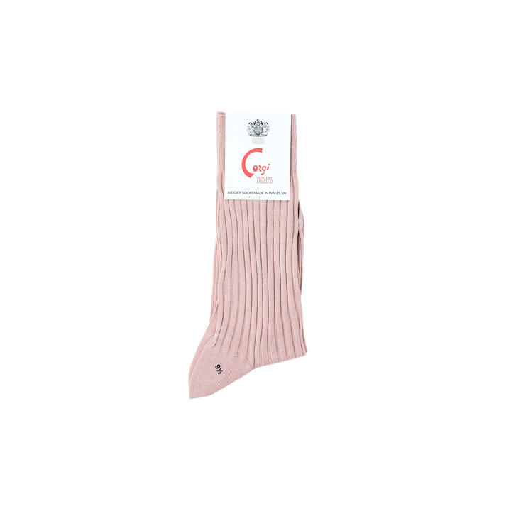 【WOMENS】FINE GAUGE WOMENS SOCKS PINK