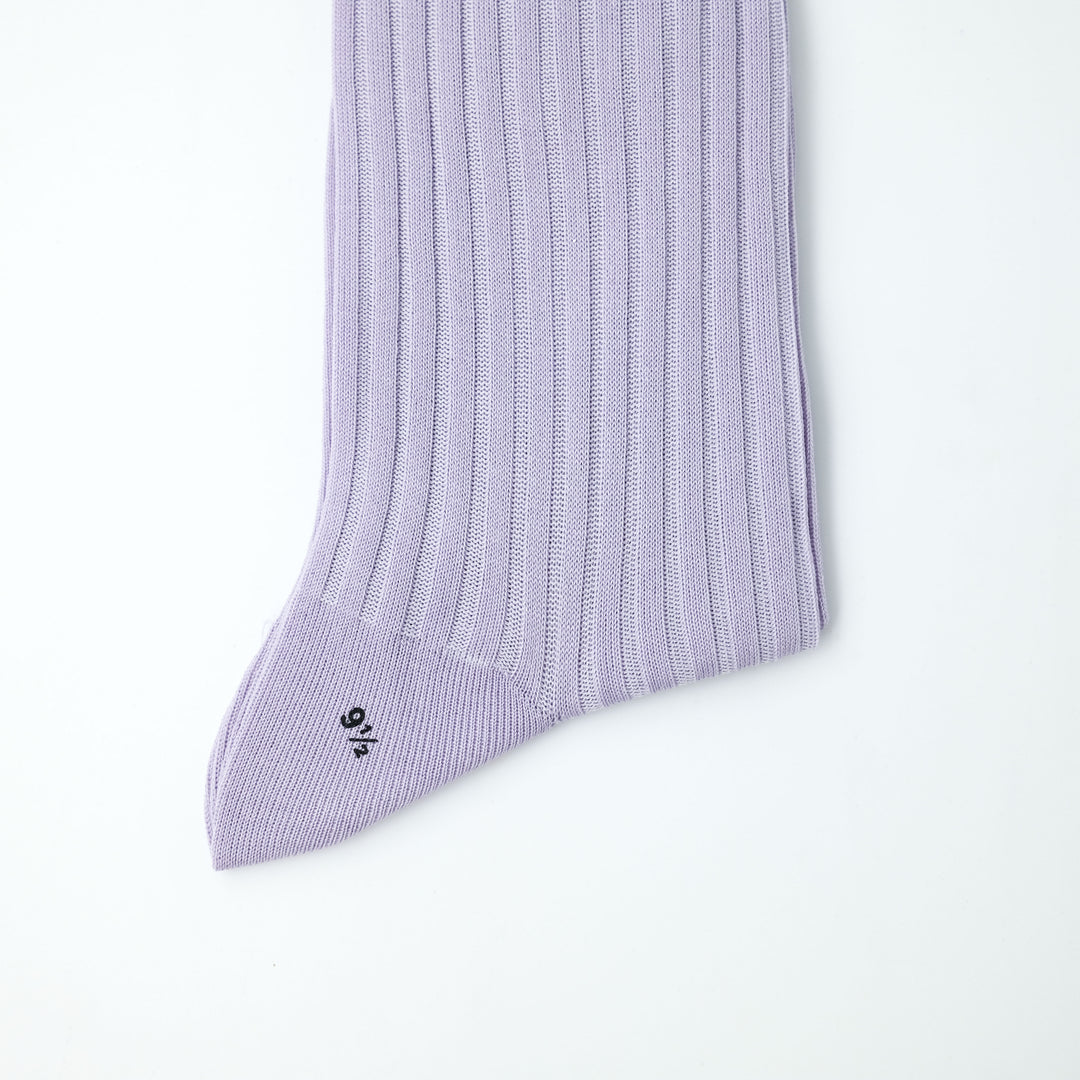 【WOMENS】FINE GAUGE WOMENS SOCKS LILAC