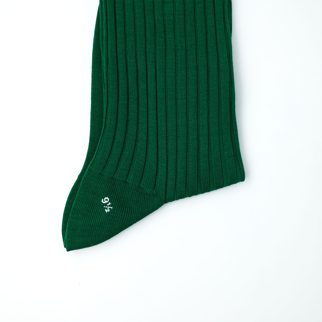 【WOMENS】FINE GAUGE WOMENS SOCKS GREEN
