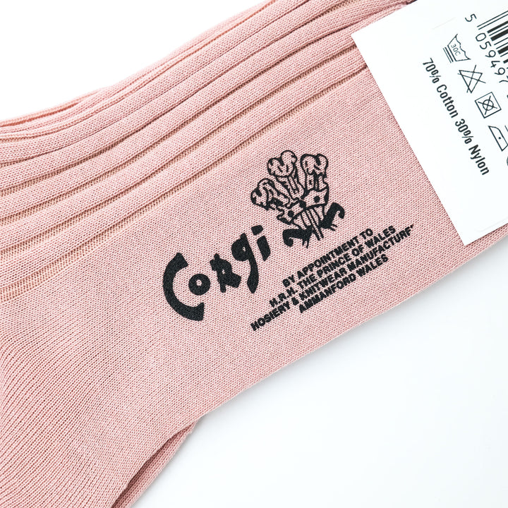 【WOMENS】FINE GAUGE WOMENS SOCKS PINK