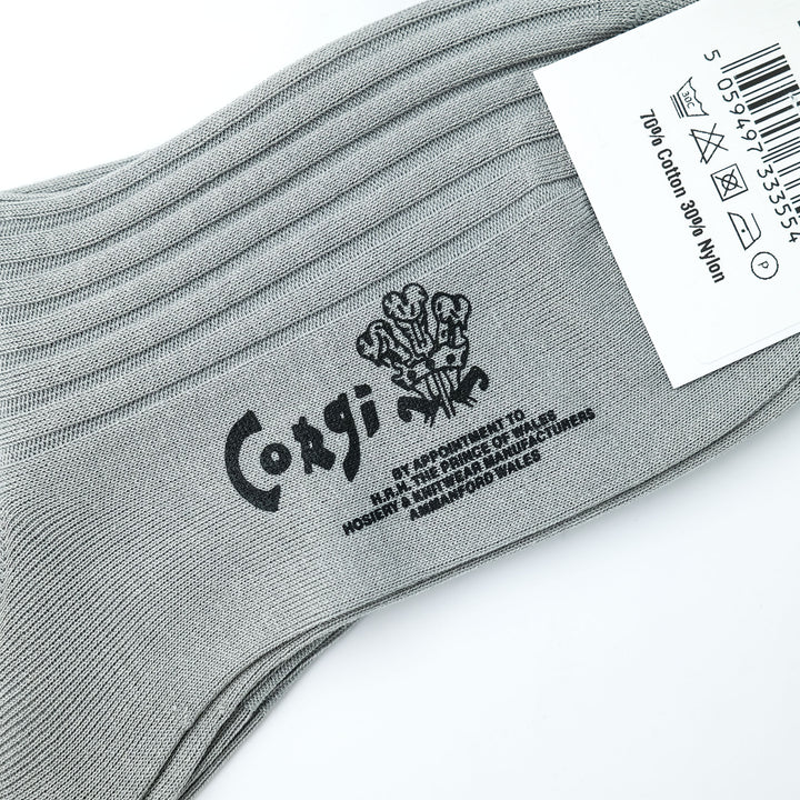 【WOMENS】FINE GAUGE WOMENS SOCKS LT.GREY