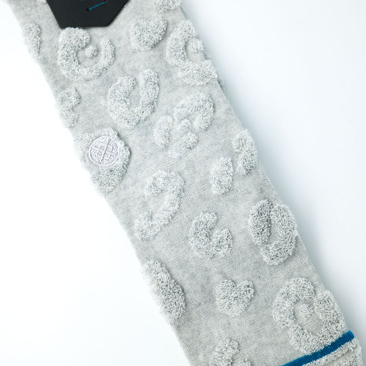 TERRY CHEETAH CREW（HEATHER GREY）S