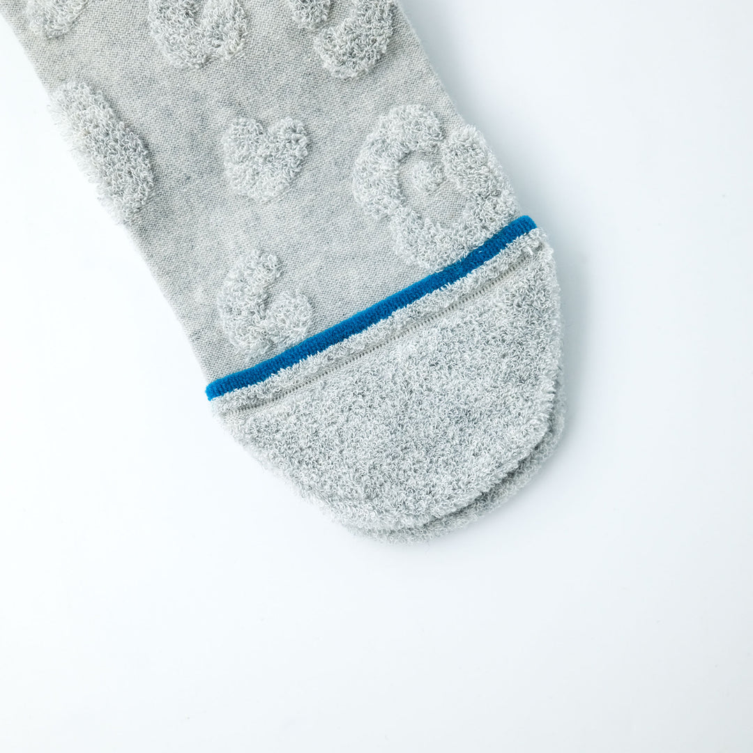 TERRY CHEETAH CREW（HEATHER GREY）S