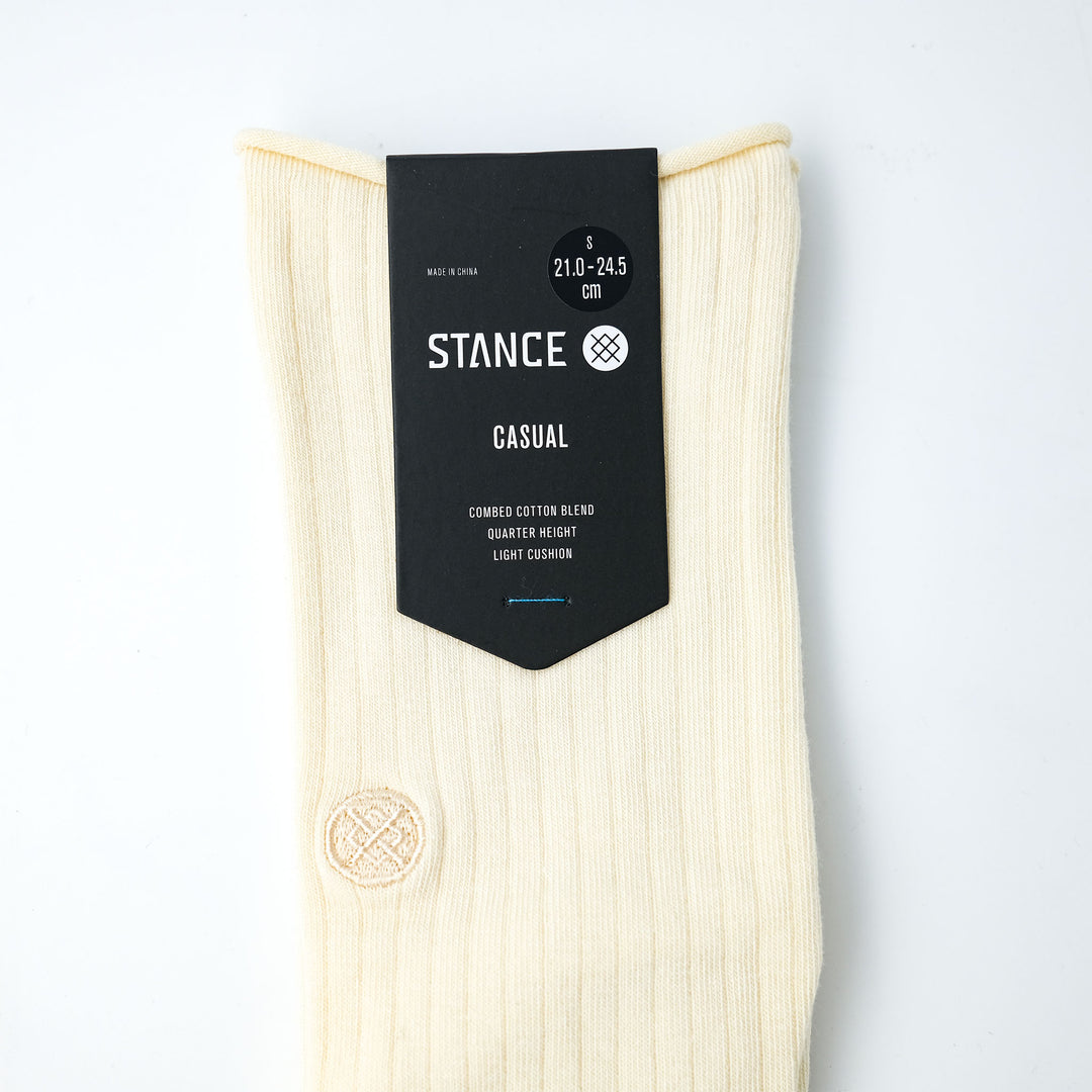 ROLLED CUFF QUARTER（IVORY）S