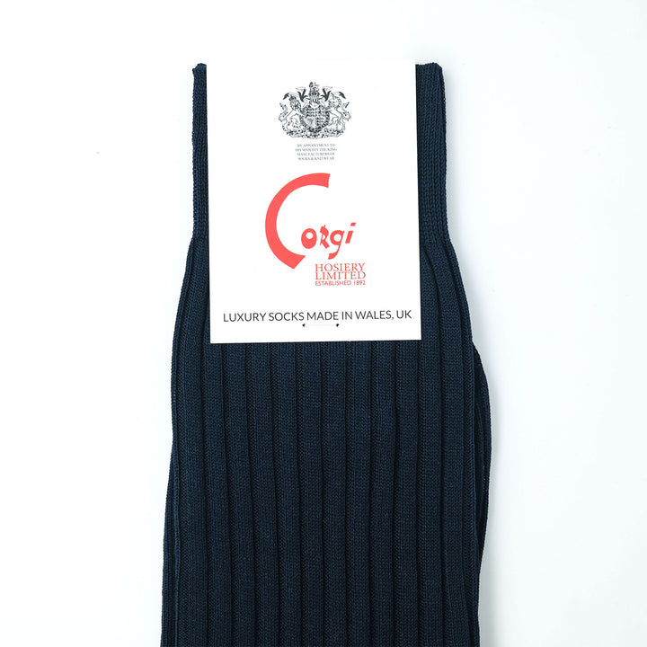 【WOMENS】FINE GAUGE WOMENS SOCKS NAVY