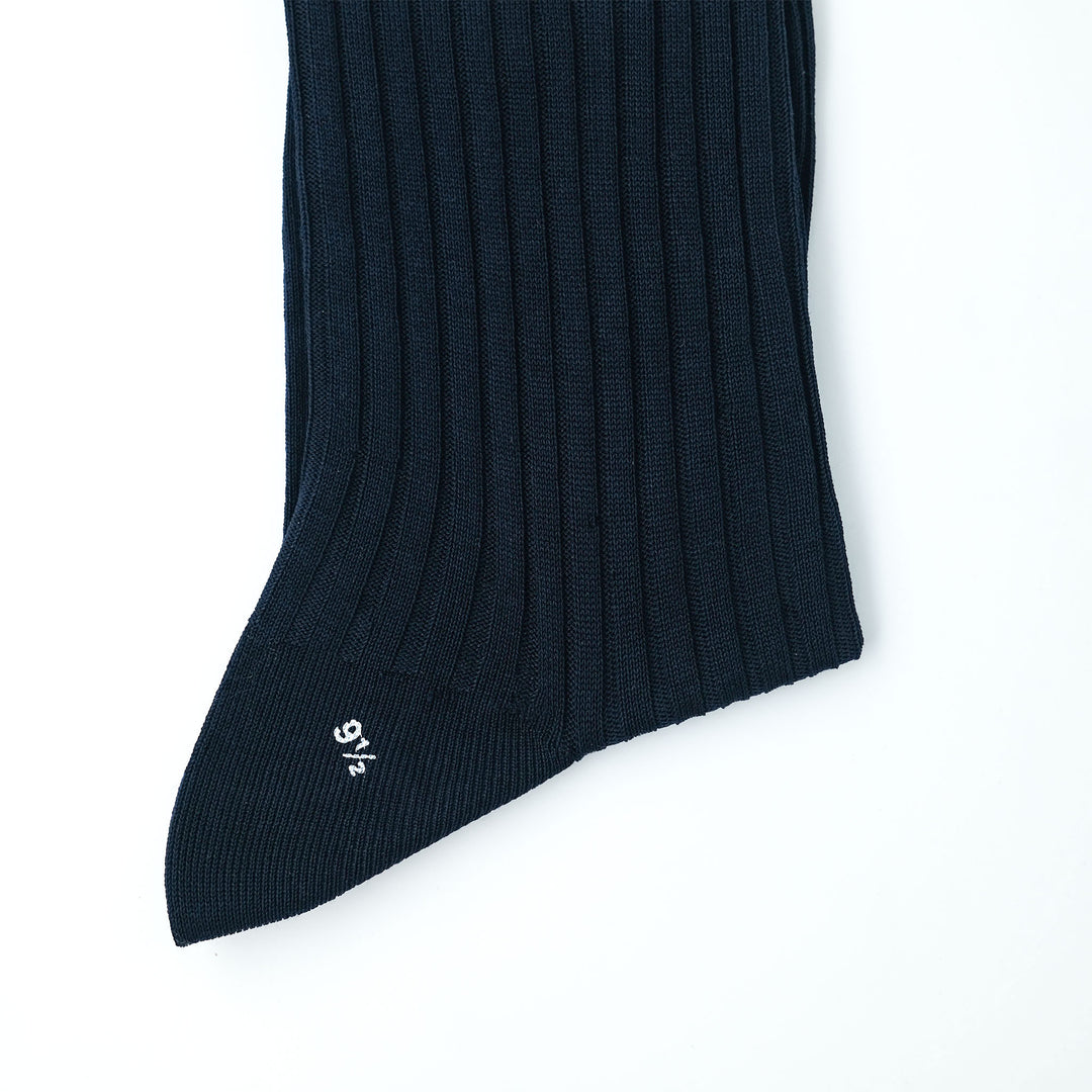 【WOMENS】FINE GAUGE WOMENS SOCKS NAVY