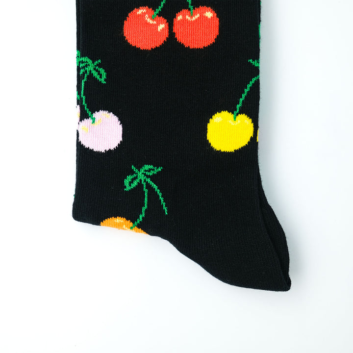Cherry Sock BLACK
